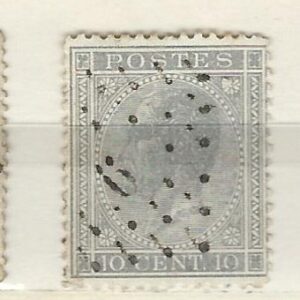 COB 17  oblitération à points  L9  ANS (NIPA + 250 FB)