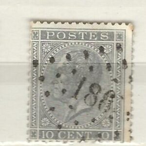  COB 17  oblitération à points  186 HUY (NIPA + 30 FB)