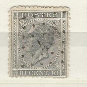 COB 17  oblitération à points  409  YVOIR (NIPA + 350 FB)