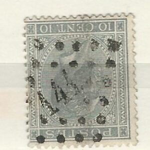 COB 17A oblitération à points  L141  GAND