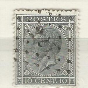 COB 17A oblitération à points  L190  HERON (NIPA + 850 FB)