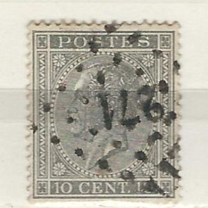 COB 17A oblitération à points  L271  NINOVE (NIPA + 100 FB)