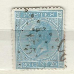 COB 18  oblitération à points  155  GRAMMONT  (NIPA + 50 FB)