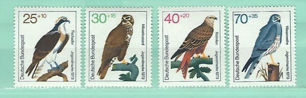 Allemagne Fédérale Y&T 604/607 MNH