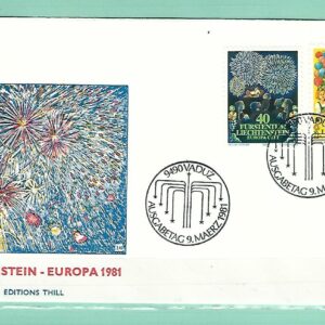 Liechtenstein Y&T FDC 705/706