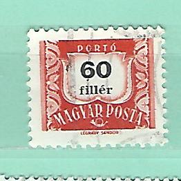 Hongrie Taxe Y&T Taxe 229 (B) used