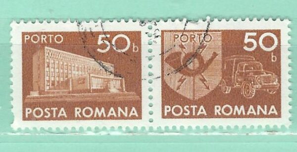 Roumanie Y&T Taxe 137 used