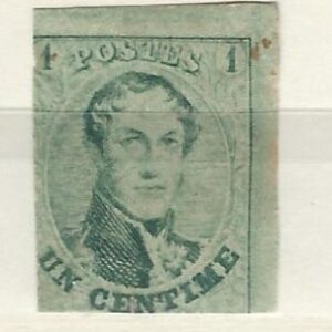 COB 9a   vert pâle   (used)