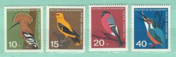 Allemagne Fédérale Y&T 273/276 MNH