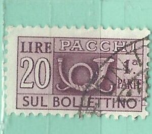 Italie Y&T Colis postaux 60 used