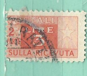 Italie Y&T Colis postaux 56 used